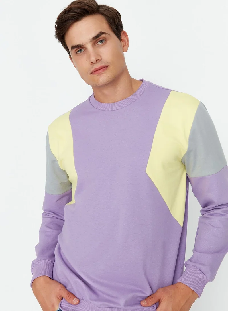 trendyol Color Block Sweatshirt