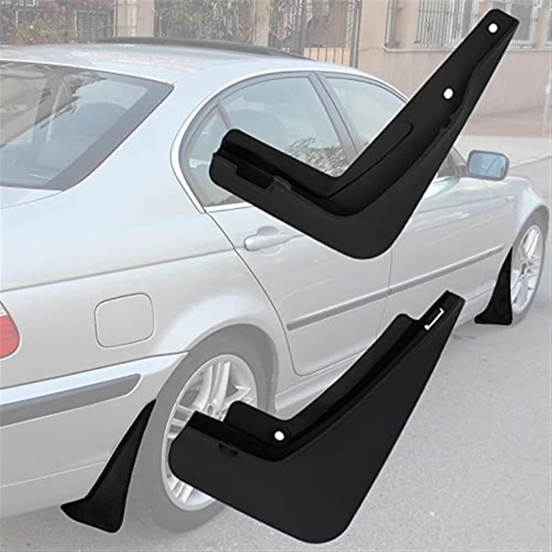 DEMULAX 4Pcs Mud Flaps for 3 Series E46 (1997-2006) - Image 2