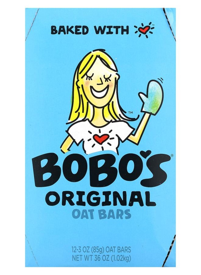 Bobo's Oat Bars - Original Oat Bars 12 Bars 3 oz (85 g) Each - Image 1