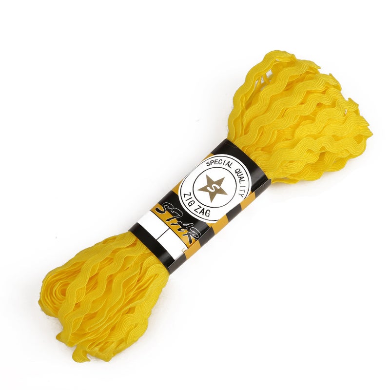 diy handmade accessories polyester wavy lace curtain accessories accessories clothing accessories materials in stock wholesale Yellow 