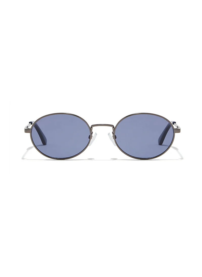 Blackout Base,Unisex Sunglasses, Oval Sunglasses, UV Protection: UV400 (Grey,Brown)