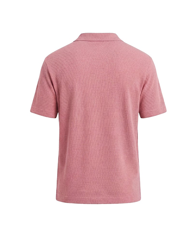 Onda Plain Polo Tshirt for Men -  pink - Image 2