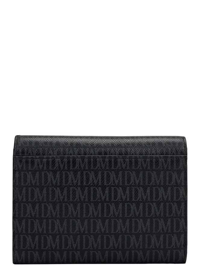 Da Milano Premium Leather Wallet for Women | Multi Compartment Travel Wallet - Black (10127C) - Image 5