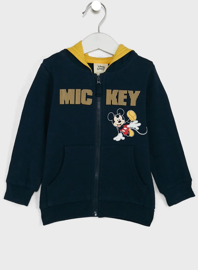 Zippy Infant Mickey Mouse Hoodie