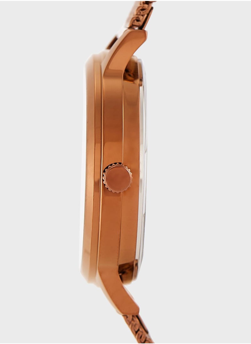 CASIO - Steel Strap Analog Watch - Image 1