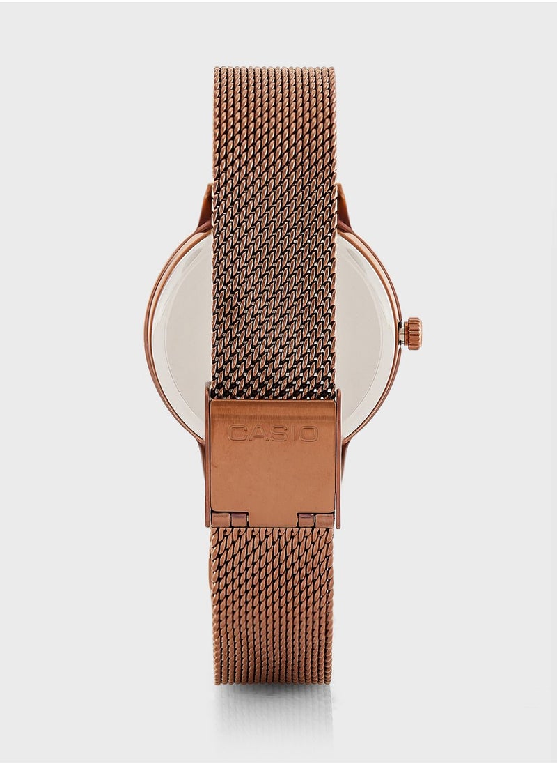 CASIO - Steel Strap Analog Watch - Image 1
