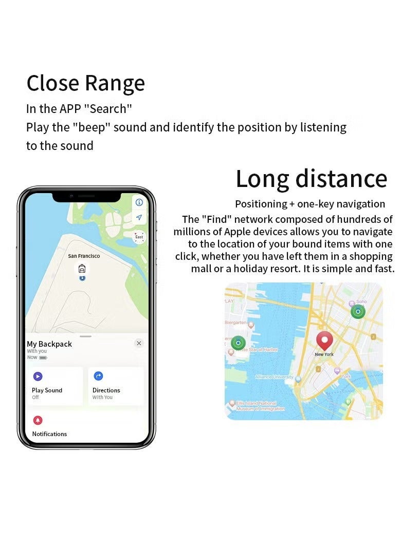 Linccras Smart Tag Tracker- Global Precision Locator for Keys, Bags, With Long Battery Life & Sound Alert - Image 5