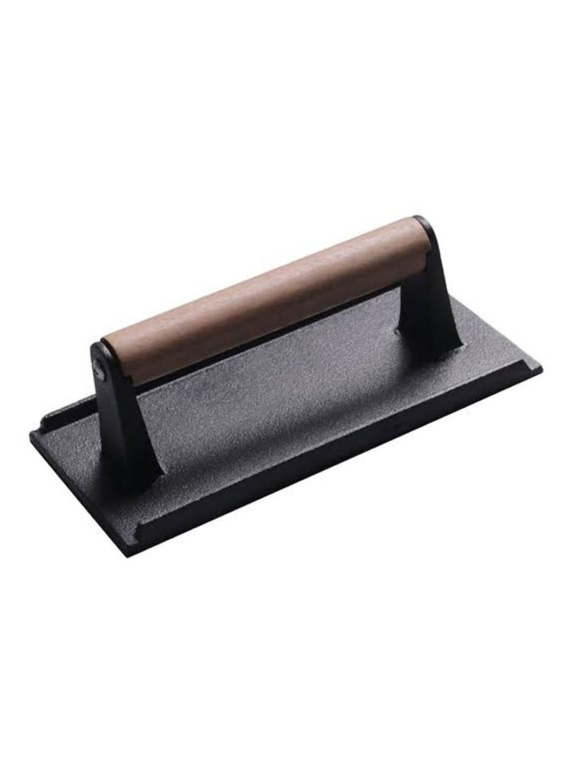 AMAR - cast iron rectangular grill press - Image 1