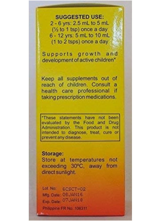 Cherifer - Taurine & Lysine Syrup With Chlorella Growth Factor 240Ml - Image 1