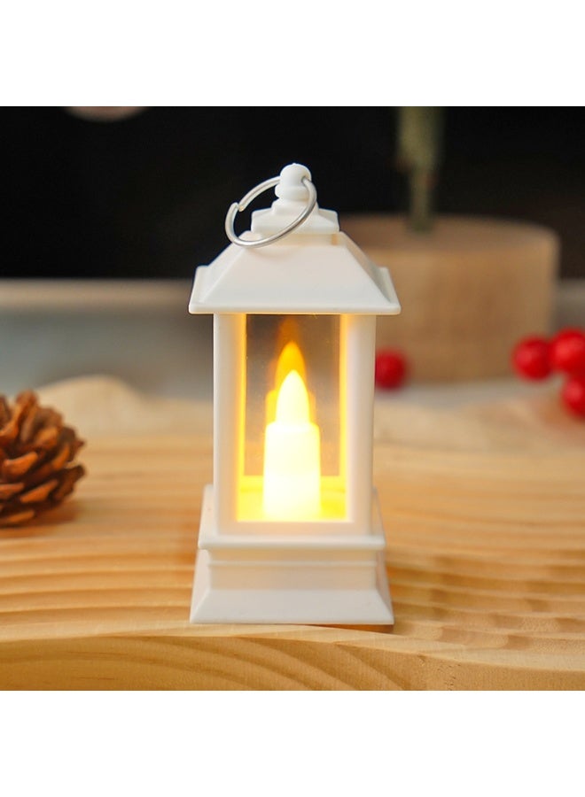 Ramadan Lantern, Ramadan Decorations Lights, Vintage LED Lantern Hollow Design Decorations for Ramadan Holiday Table Decor - Image 1