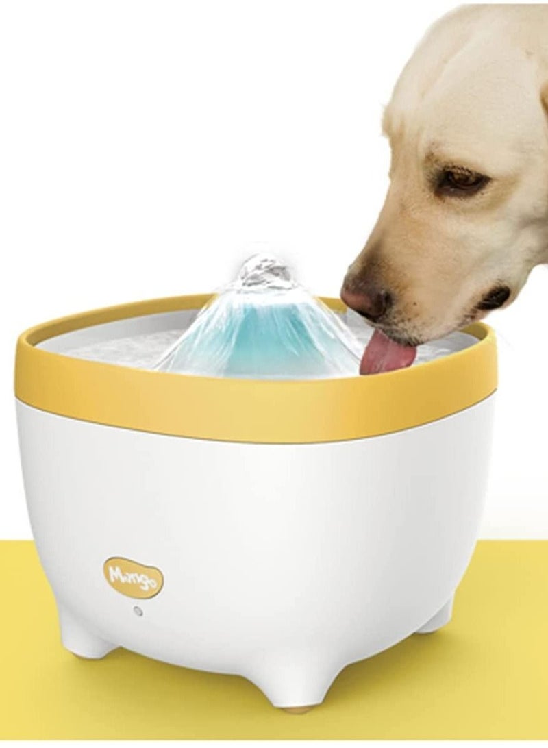 MANGO Volcano Purify Water Fountain 1.8 L USB With Adapter For Pets 205 X 205 X 171mm - Image 1