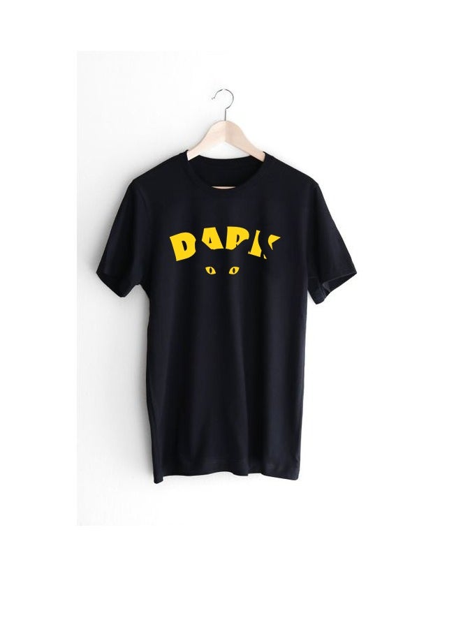 Generic - Black T-Shirt for Men and Women - 100% Cotton - "dark" - Image 1