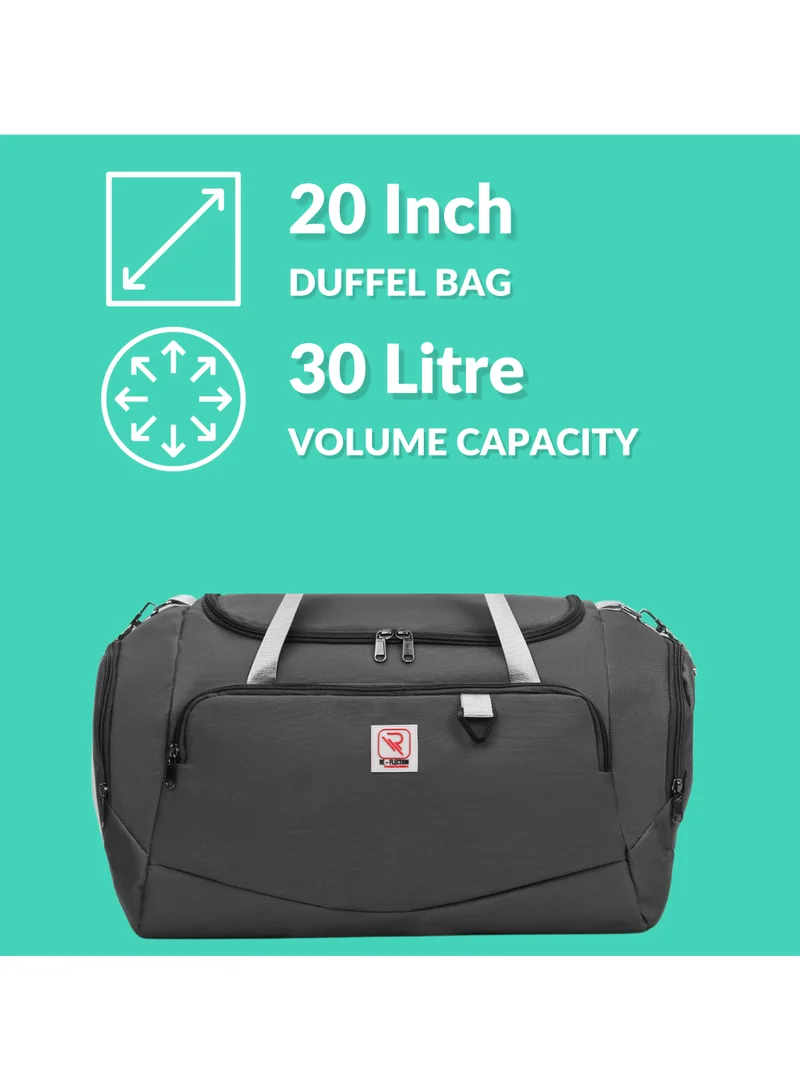 ريفلكشين REFLECTION Lightweight High-Quality Travel Duffle Bag Grey 51CM