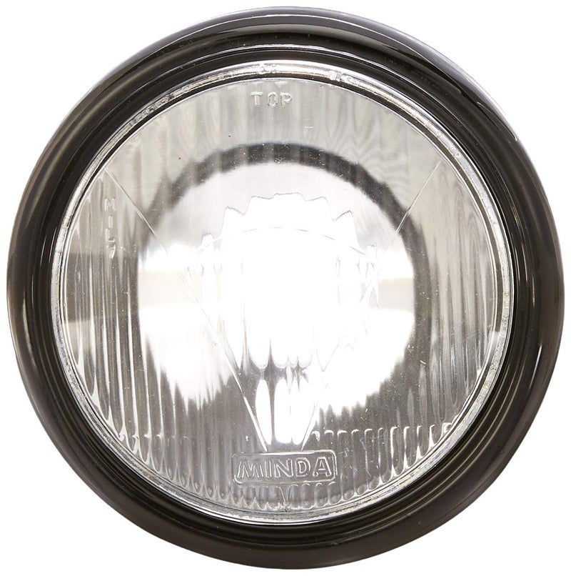 UNO Minda Hl-5104B Head Light-Black-Without Parking for Bajaj Super, Halogen - Image 3