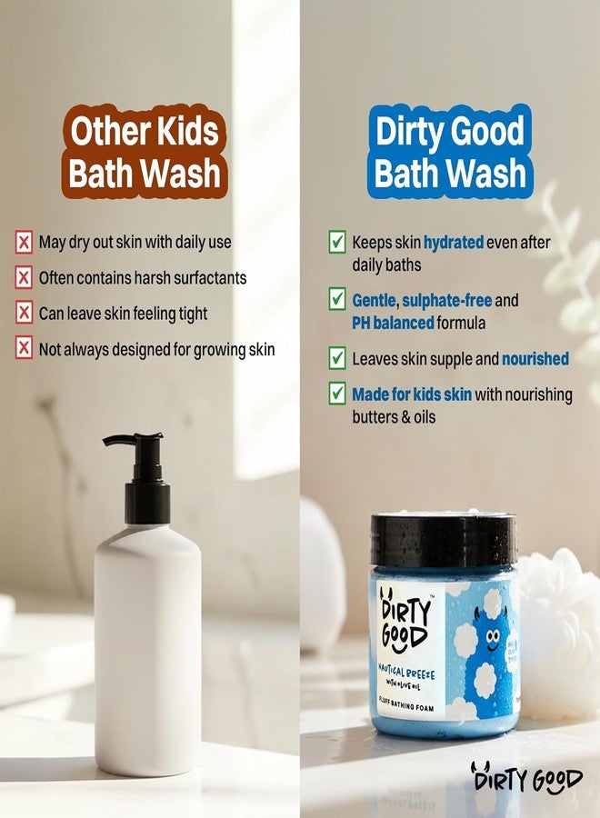 Dirty Good Kids Body Wash 150g – Watermelon - Pack of 2| Fruity Bath Wash for Boys & Girls 3+ Years | Gentle & pH Balanced | Olive Oil & Shea Butter | Sulphate, Paraben & Phthalates Free - Image 4