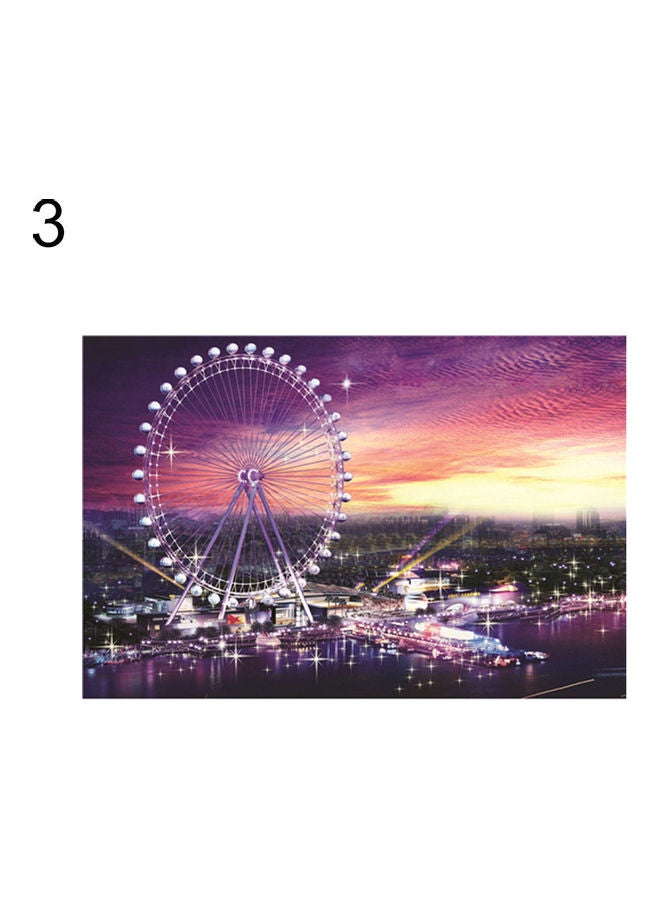 طقم ألعاب تركيب الصور المقطعة من 1000 قطعة