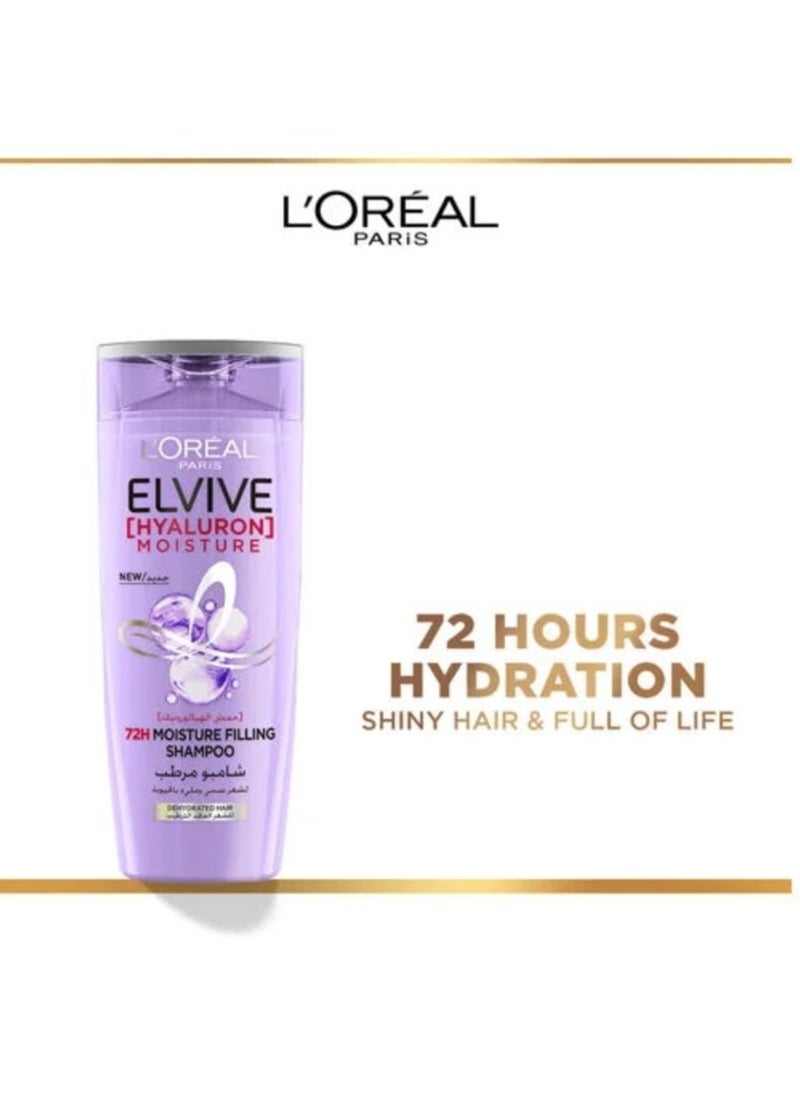 loreal paris Elvive Hyaluron Pure 72H Purifying Shampoo, 600 ml 