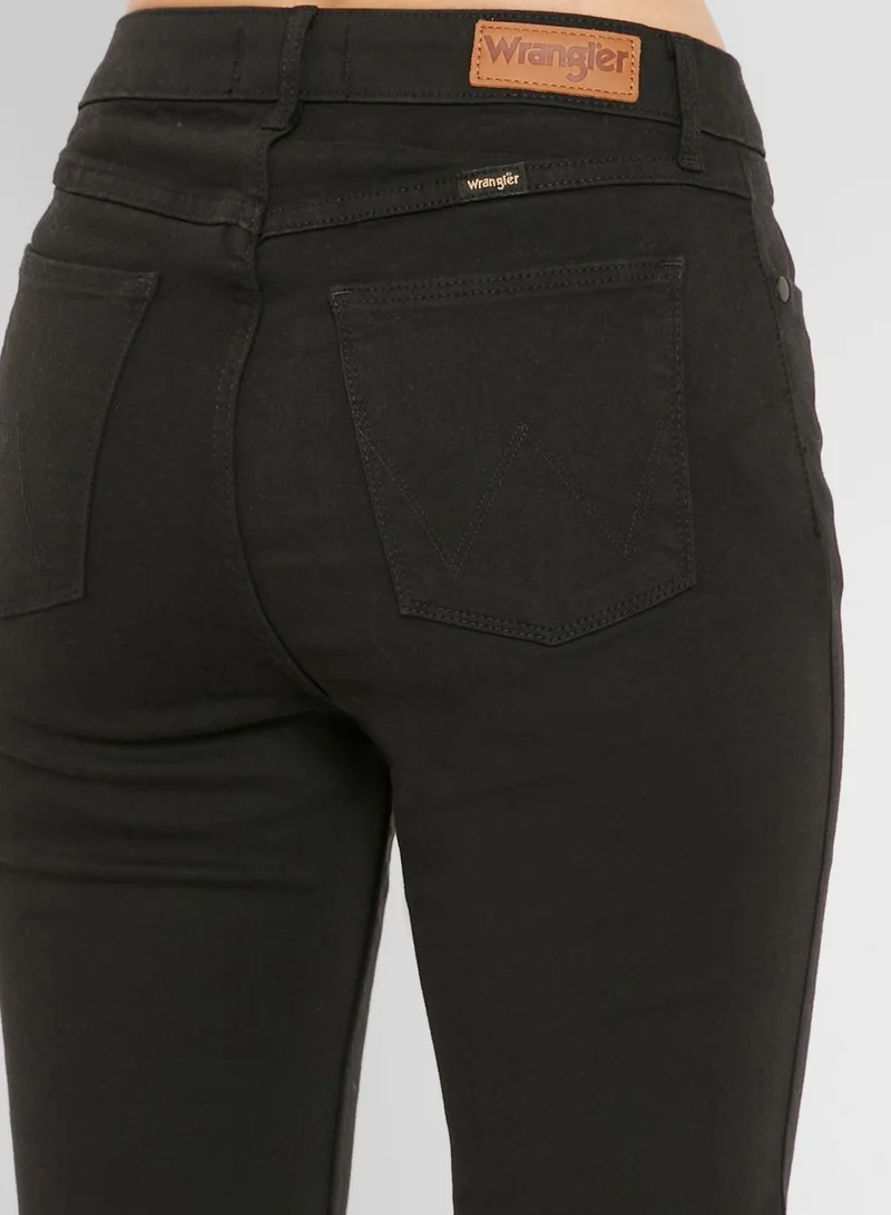 Wrangler High Waist Skinny Jeans