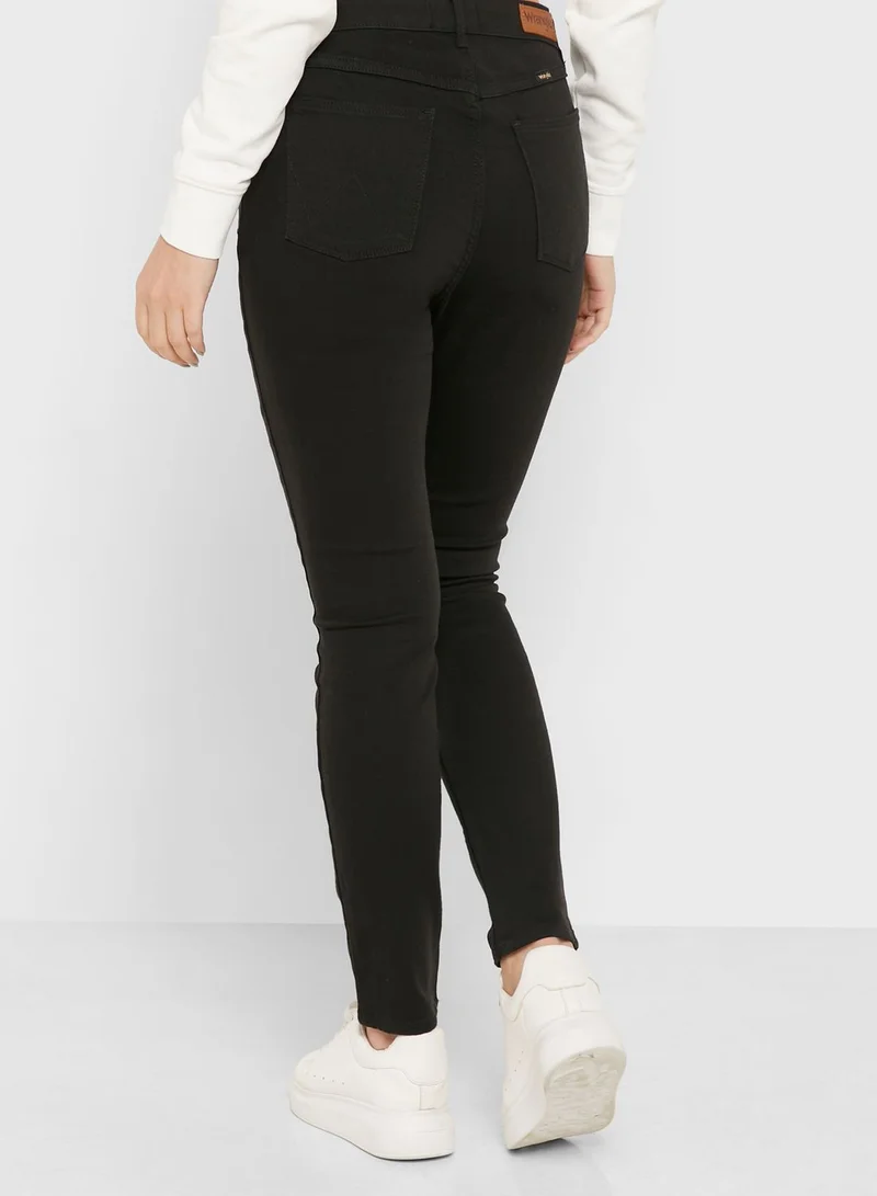 Wrangler High Waist Skinny Jeans