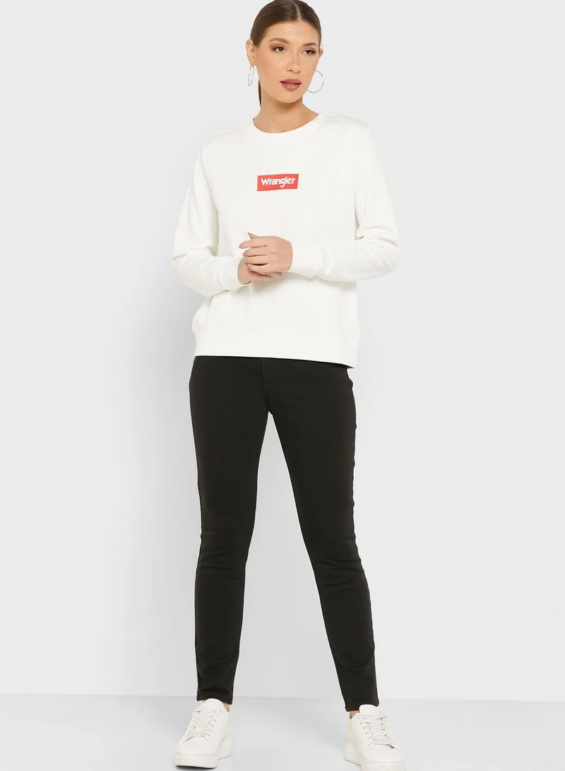 Wrangler High Waist Skinny Jeans