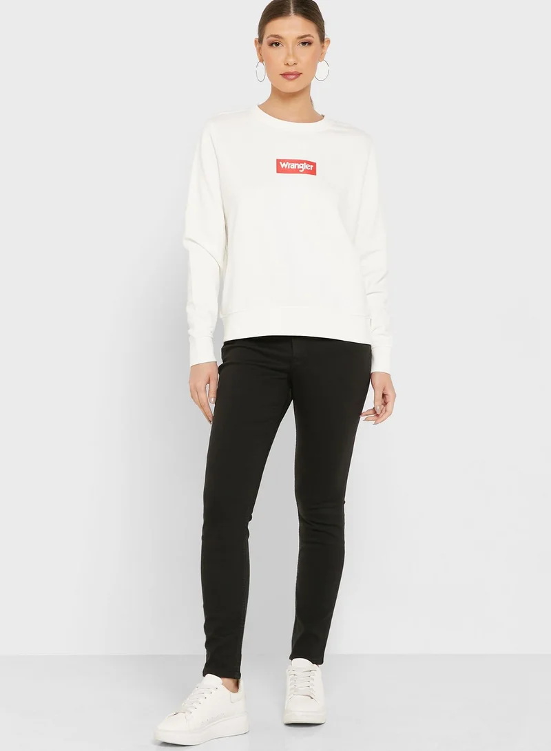 Wrangler High Waist Skinny Jeans