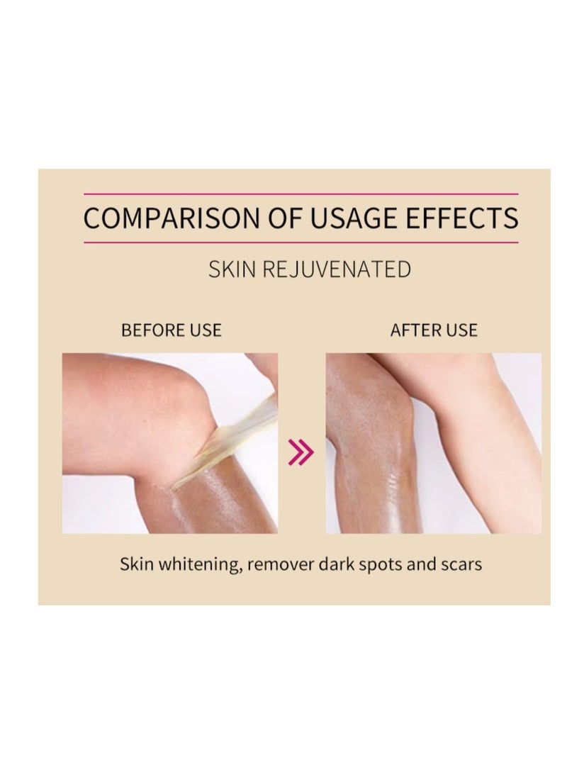 MEJISOO - Yellow Peeling Oil 120ml Super Strength Dead Skin Remover Skin Moisturizing Hydrating Butter Peeling Remove Dead Skin and Calluses on Feet and Hand Dark Spot Peeling Oil - Image 1
