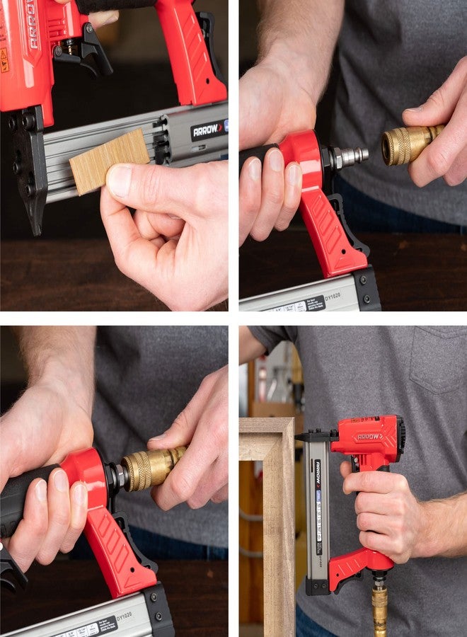 Arrow PT23G Pneumatic 23 Gauge Pin Nailer, Black/Red 8.25 x 2 x 10 inches - Image 4