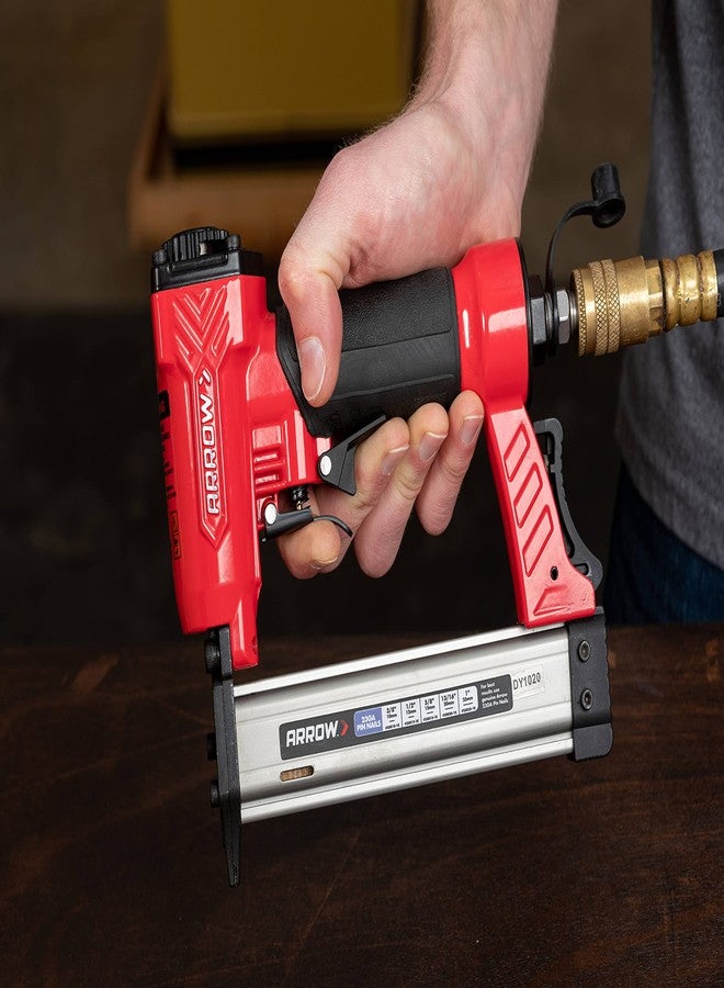 Arrow PT23G Pneumatic 23 Gauge Pin Nailer, Black/Red 8.25 x 2 x 10 inches - Image 5