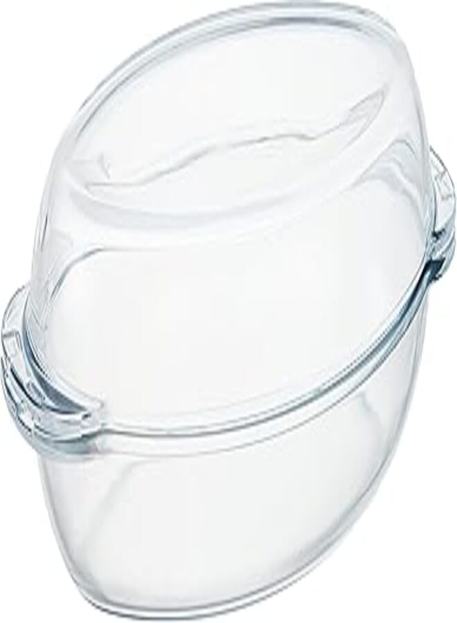 Borcam Round Casserole with Cover - 1.8L