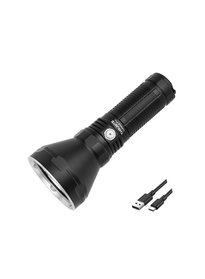 ThruNite Catapult Pro Rechargeable Flashlight, SFT70 LED, 1005 Meters Throw, 2713 High Lumens Bright Searchlight, Long Beam Distance Spotlight for Hiking, Camping, and Hunting - CW - Image 1
