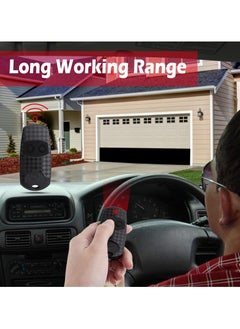CMGTYYD 433.92 MHz Garage Remote Control, Compatible with CAME TOP-432EE, TOP-432EV, TOP-432NA, TOP-432SA, Hand Held Gate Key Fobs, 2 Channel Door Remote, Radio Cloning Remote  - Image 2