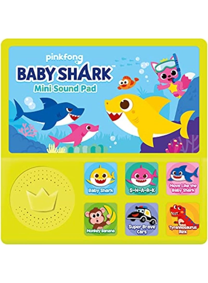 Pinkfong Baby Shark Mini Sound Pad | Baby Shark Toys, Musical Toys | Learning & Education Toys | Interactive Baby Toys | Gifts for Boys & Girls - Image 1