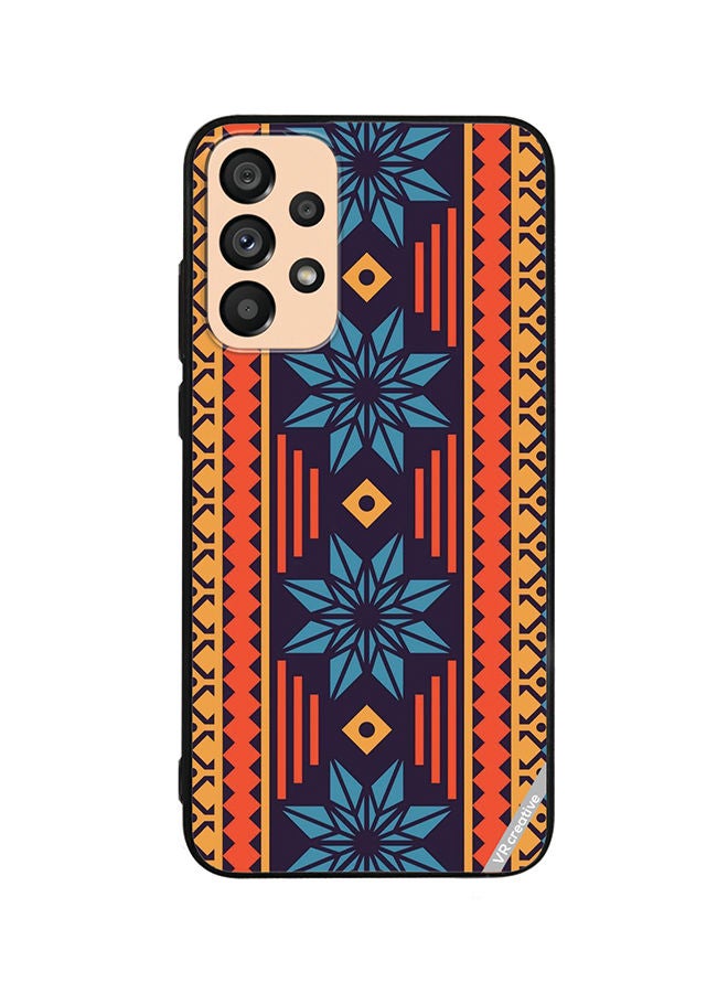 VR CREATIVE Protective Case Cover For Samsung Galaxy A23 Colourful Mandala Design Multicolour - Image 1