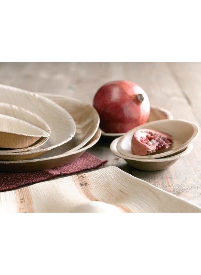 PacknWood PACKNWOOD 210BBA2424- square leaf plates -square palm leaf bowls- square palm leaf disposable plates- square deep palm leaf plate bulk- (9.4 x 9.4) - 100 pcs  - Image 2