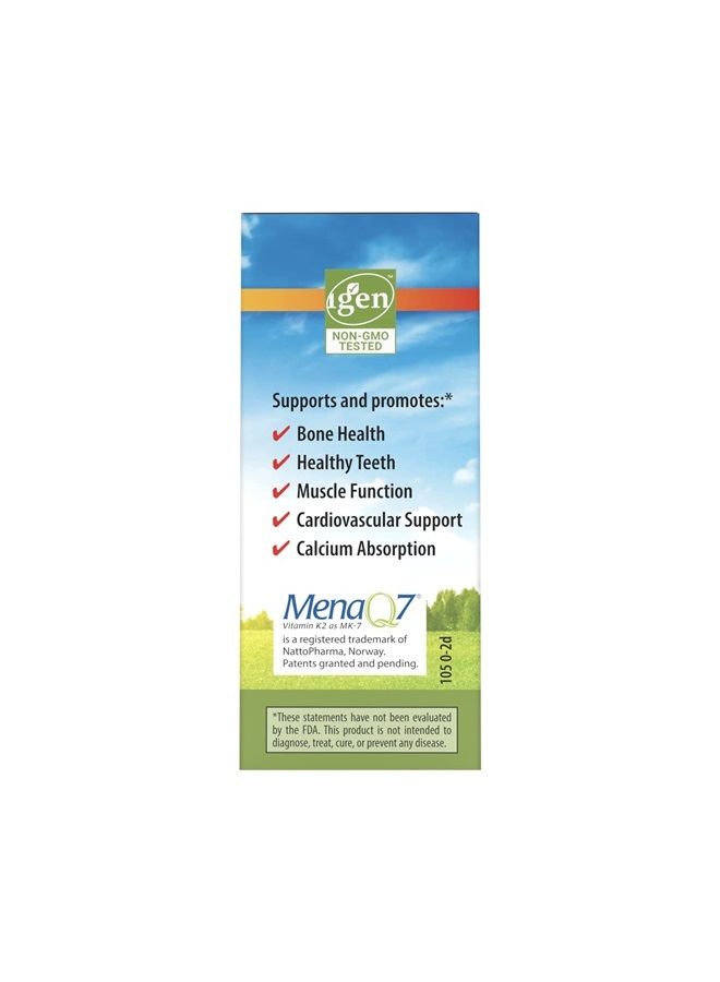 Carlson سوبر ديلي D3 + K2، 50 ميكروغرام D3 + 45 ميكروغرام MK-7، صحة القلب والعظام، 360 قطرات سائلة، 10.16 مل - Image 2