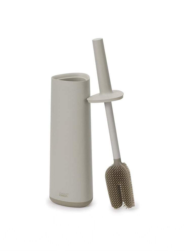 Joseph Joseph Flex 360 Matt Toilet Brush, Ecru - Image 3