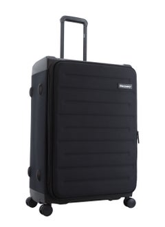 Discovery Discovery Motion PP and Polyester Large Check-In Luggage Black, Durable Lightweight Unbreakable Suitcase, 4 Double Wheel With TSA Lock Trolley Bag (28 Inch).  - Image 5
