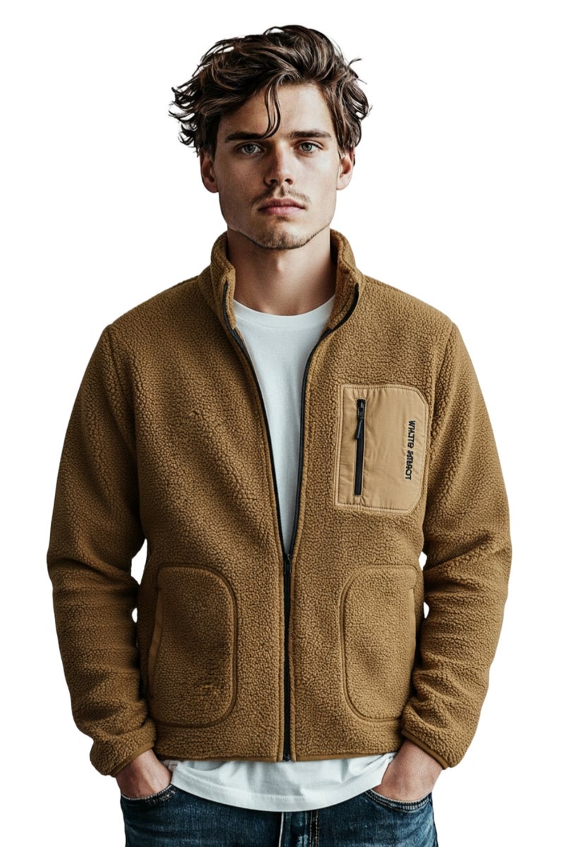 WHITE RABBIT The Ultimate Men's Full-Zip Fleece Jacket - Image 3