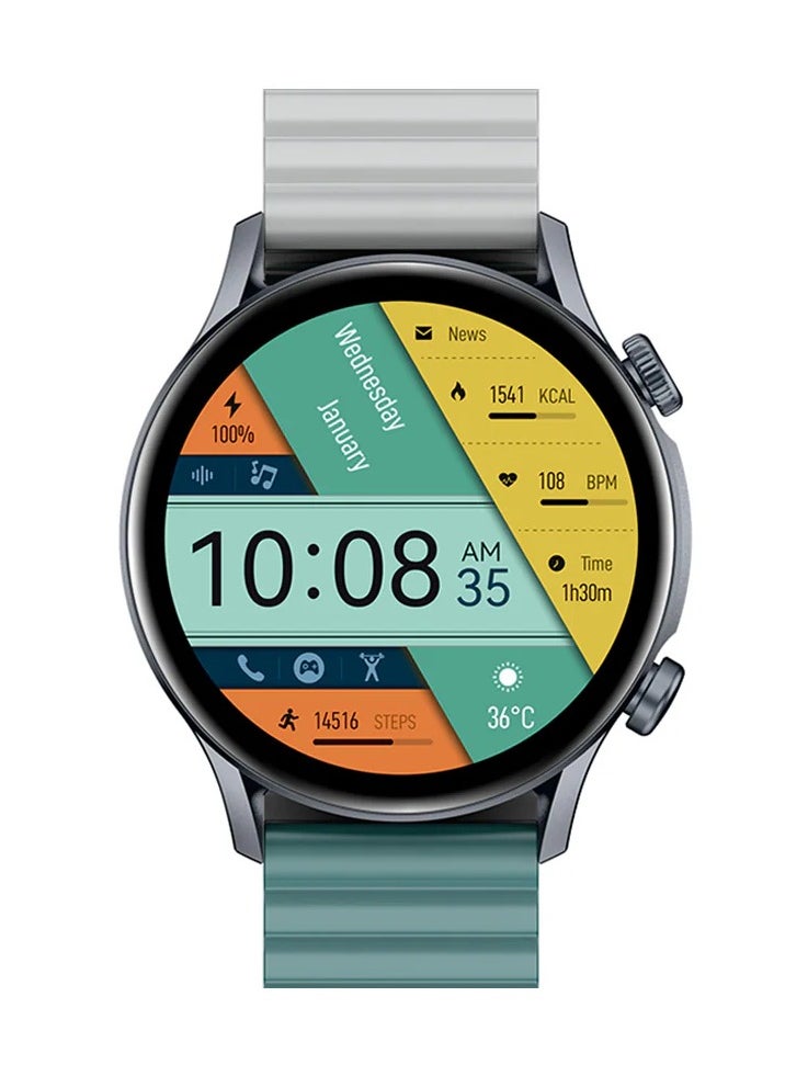 KIESLECT Kieslect Calling Watch Kr Pro Ltd with dual strap - SILVER  - Image 3