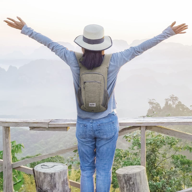 G4Free 10L/15L Hiking Backpack Lightweight Packable Hiking Daypack Small Travel Outdoor Foldable Shoulder Bag - Image 2