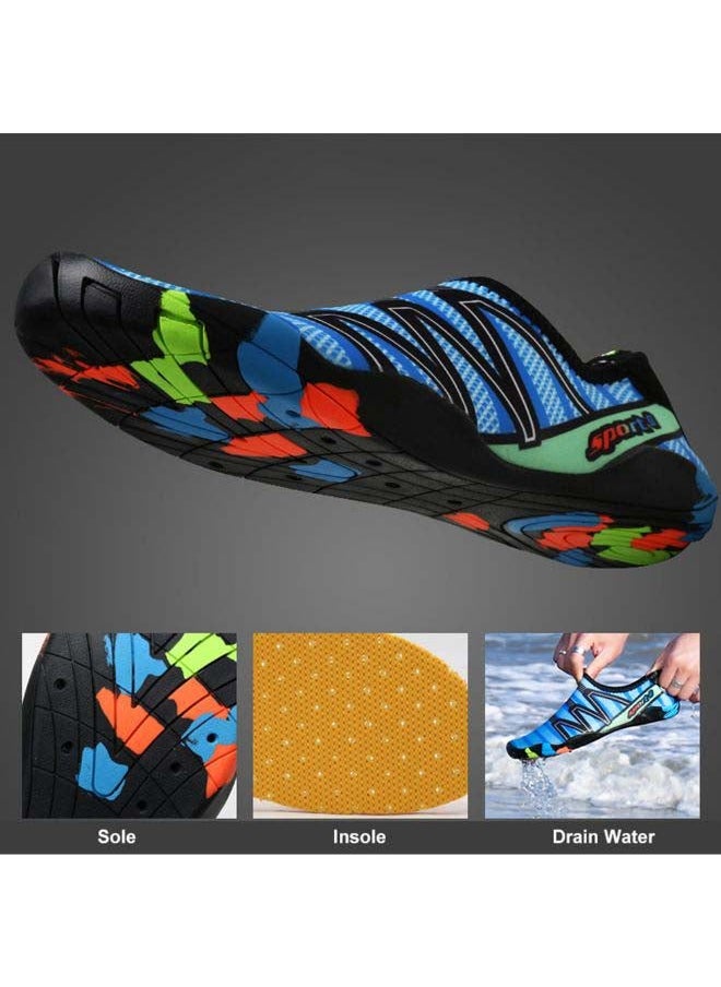 NIBEMINENT Pair Of Quick Dry Barefoot Water Shoes  - Image 2