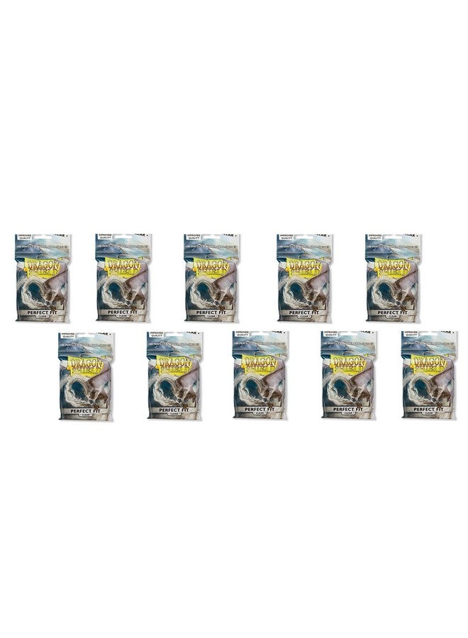 dragon shield 10 Packs Dragon Shield Perfect Fit Clear Inner Sleeves Standard Size 100 ct - Image 2