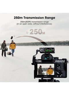 Hollyland Lark Max Wireless Microphone, ENC Noise Canceling, Studio Audio Quality, 22H Duration, 820ft Range, 8GB Storage Recording Mic, Compatible with iPhone and iPad (Pack with Lav Mic)  - Image 5