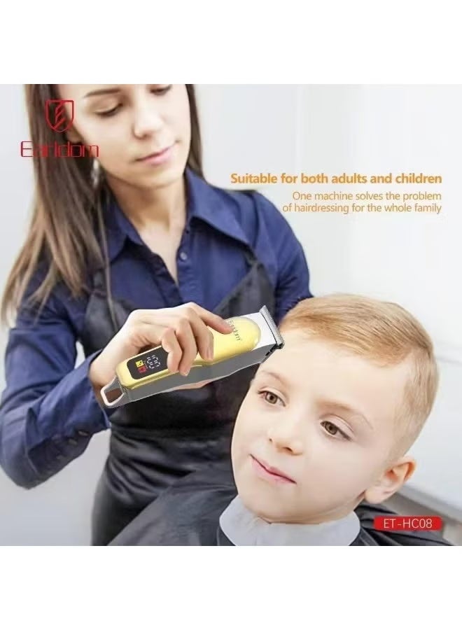 Earldom ET-HC08 Professional Cordless Hair Trimmer – Rechargeable & Precision Grooming for All - Image 3