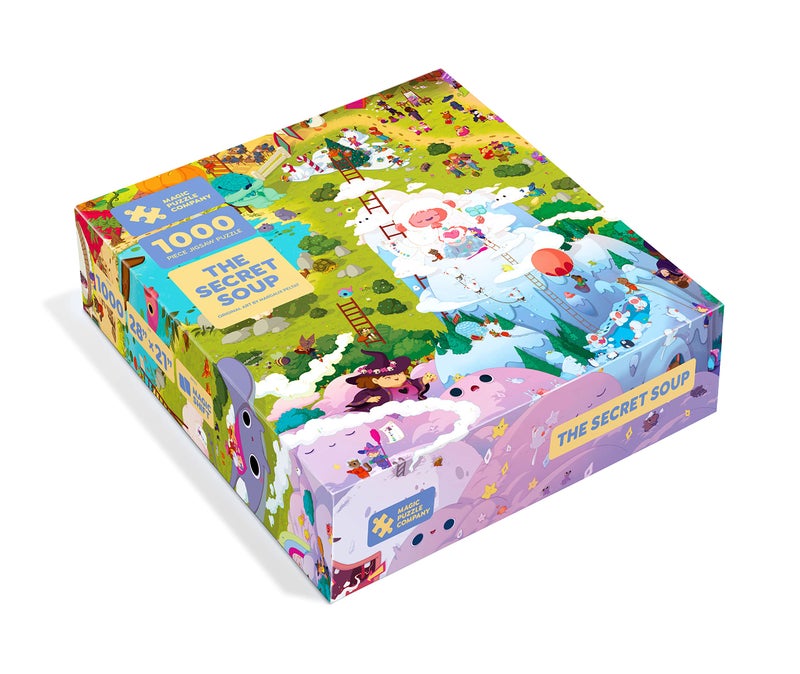 Magic Puzzle Company The Secret Soup • 1000 Piece Jigsaw Puzzle from The Magic Puzzle Company • Series Three - Image 1