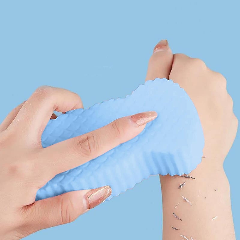 cheekyglo Super Soft Exfoliating Bath Sponge - 2022 New Exfoliating Body Scrubber, Bath Sponge Exfoliating for Adults Children and Pregnant Women (1PC/Blue) - Image 1