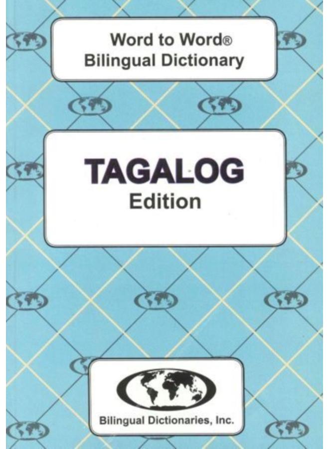 English-Tagalog & Tagalog-English Word-to-Word Dictionary