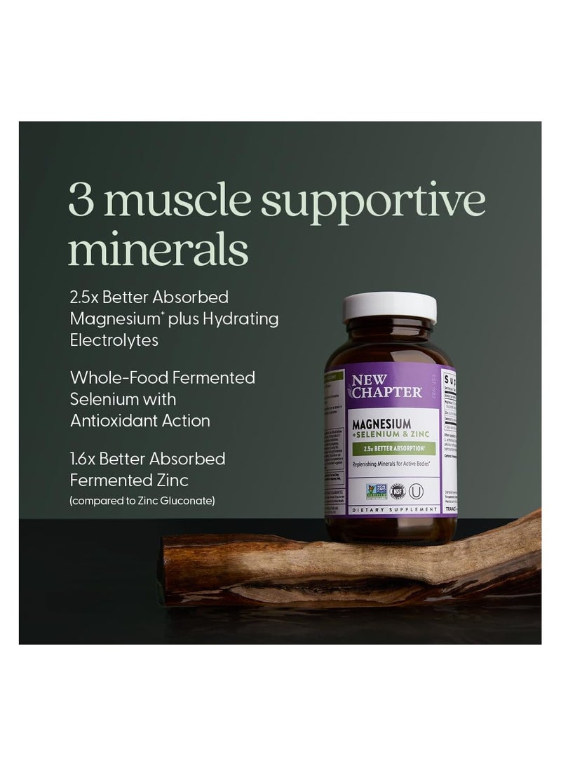 New Chapter Magnesium + Ashwagandha Supplement, 30 capsules - Image 4