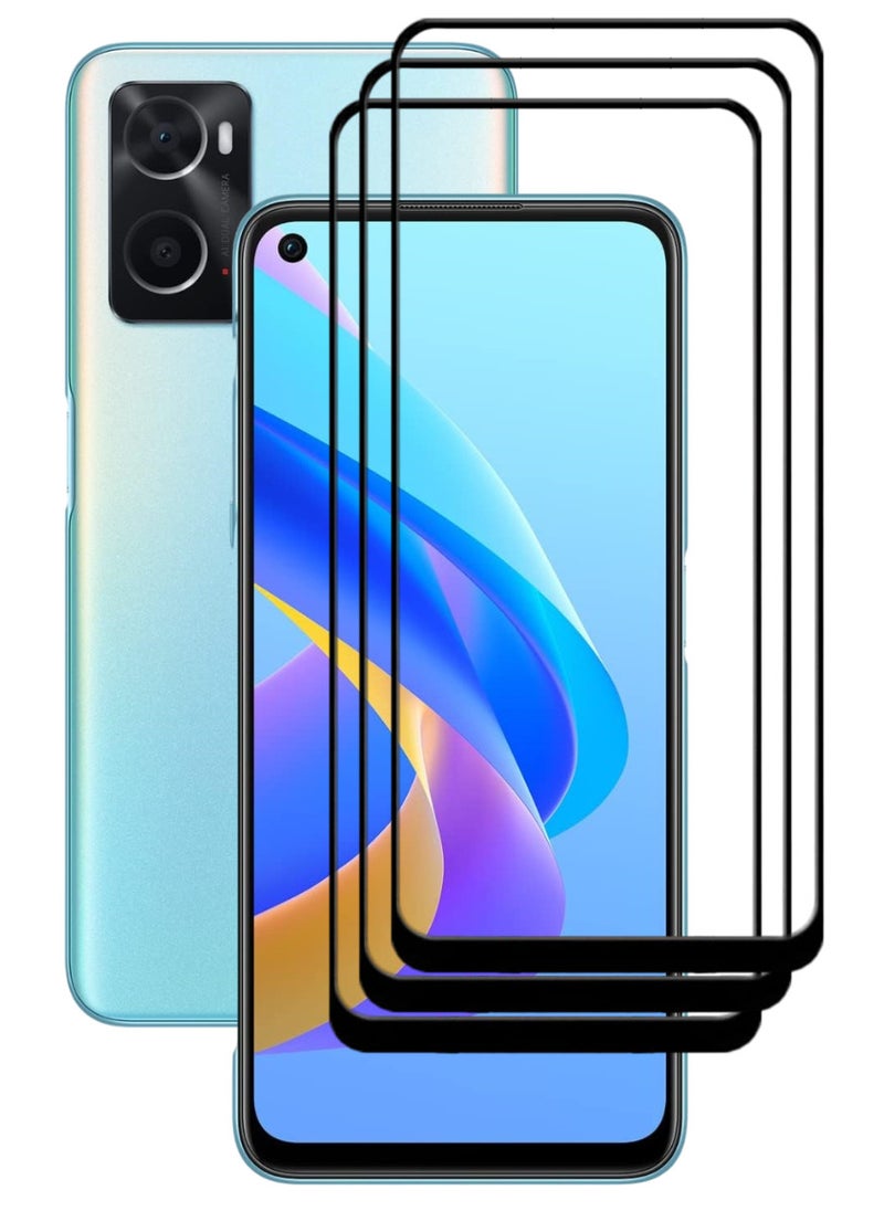 ACLIX 3 Pieces Antistatic ESD Dustproof Premium Quality High Definition Tempered Glass Screen Protector Designed For Oppo A76 - Image 1