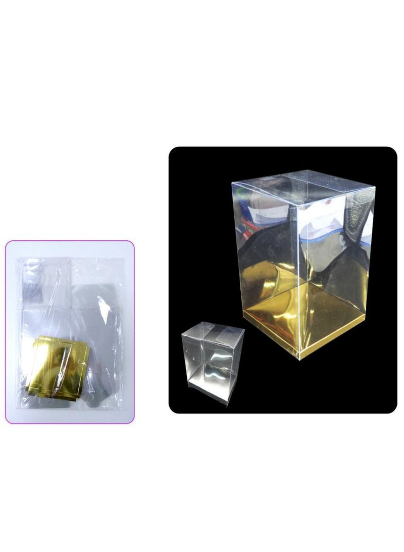 AL QADAH Pvc Gift Box 12x12x16Cm 12Pcs Pkt - Image 2